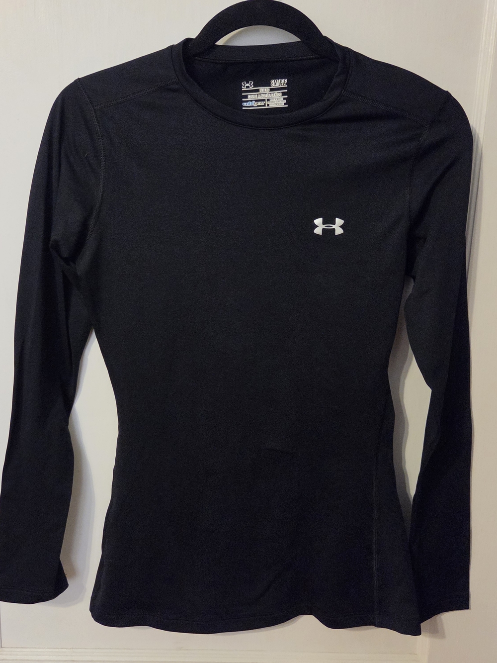 Under Armour Cold Gear Womens Black Long-Sleeve Base Layer S